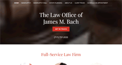 Desktop Screenshot of jamesmbach.com